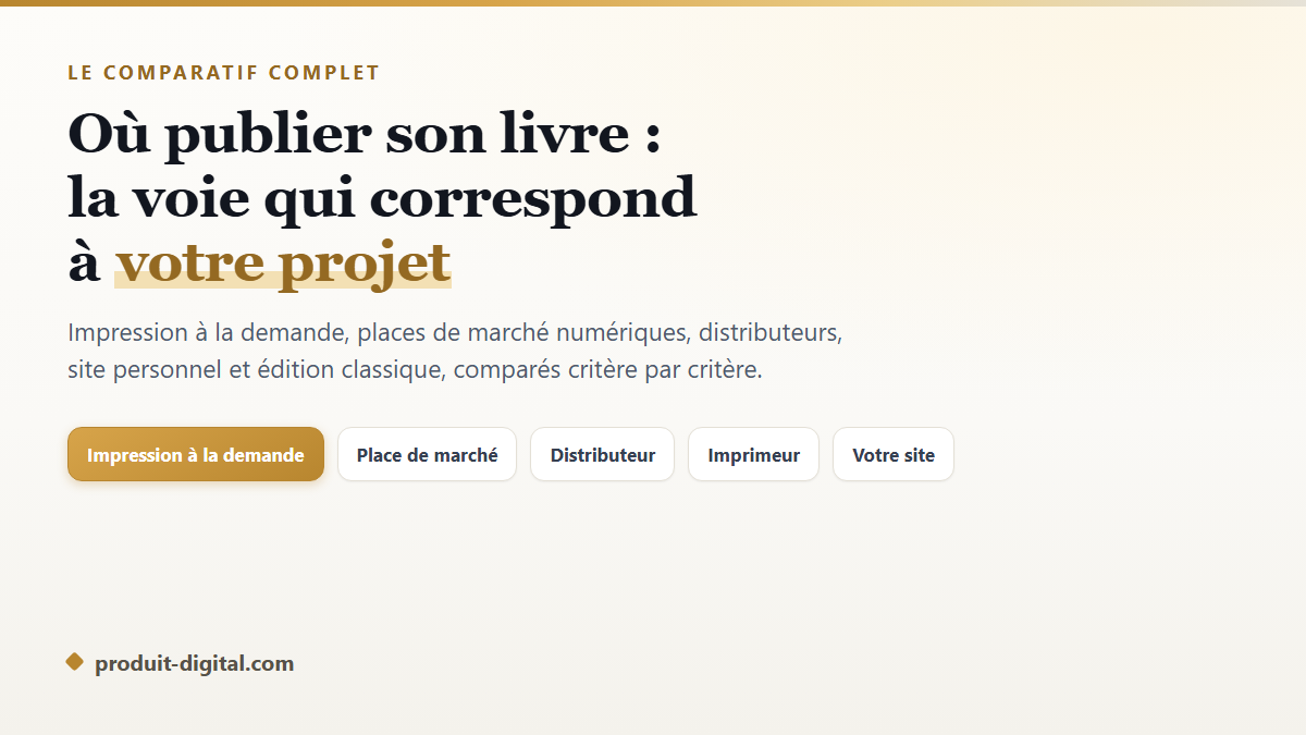 Où publier son livre : le comparatif de toutes les plateformes